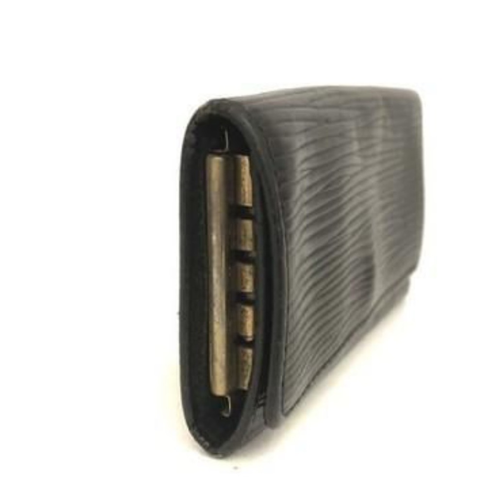 Louis Vuitton epi Multiples 4 ring key card black - Picture 3 of 6
